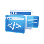Full stack Development service icon - We build web applications using React, Next.js, Node.js, and cloud-native architecture designed to scale with your business.